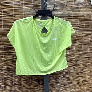 THE North Face Womens Wander T-Shirt Sharp Green Size Medium